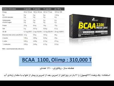BCAA  1100, Olimp 